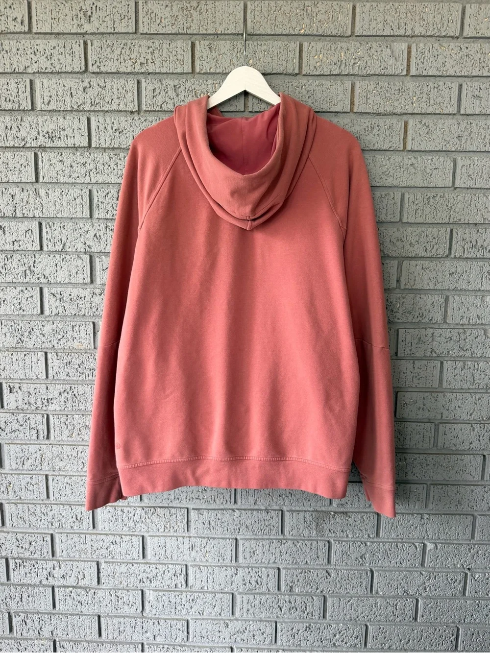 Lululemon City Sweat Pullover Hoodie Vintage Vermillion Size Large